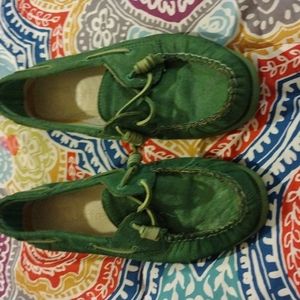 Green Sperrys